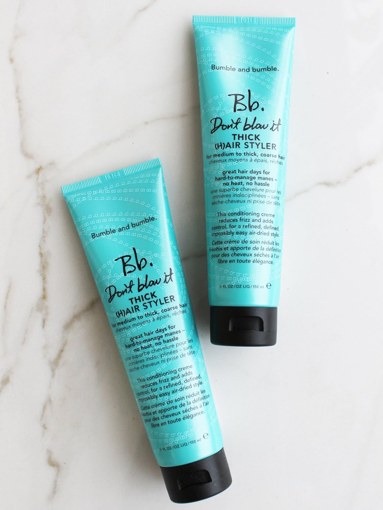 #LUXprotip: Mix @Bumble Don't Blow It with Texture cream before applying to your hair and marvel at your soft but tousled natural movement and shape. #lazydayhair