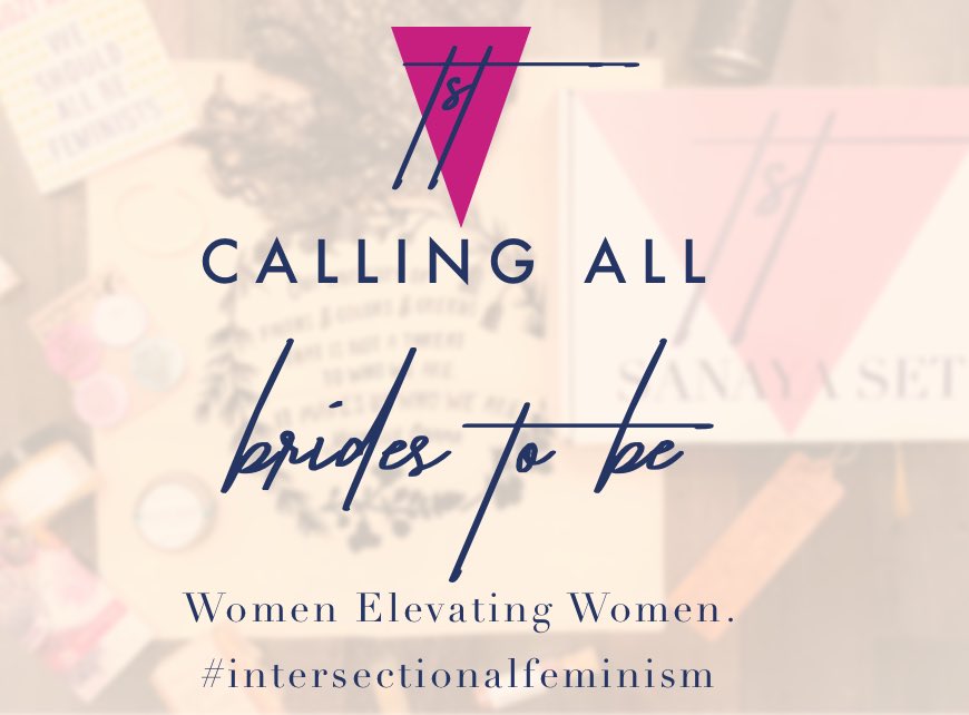 sanayaset's tweet photo. The #SanayaSet is calling for all #brides! We would love to hear from you- please PM us for a special opportunity to elevate women globally ✊🏽❤️
#sanayaset #socialjustice #intersectionalfeminism #selfcare #bridesmaidsgifts #giving #bethechange #seattlebrides #nycbrides https://t.co/aqvL6gcQ57