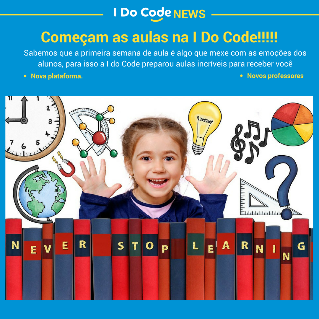 IdoCodeOficial's tweet photo. "A escola lhe oferece oportunidade para se tornar tudo o que você pode ser." 
Sejam bem-vindos a mais um ano letivo. Estávamos esperando você para juntos termos um ano incrível! 
.
.
.
.
.
.
#iniciodasaulas#alunos #professores #escola #tecnologia #programação #voltamos #idocode https://t.co/WTf6NsWfue