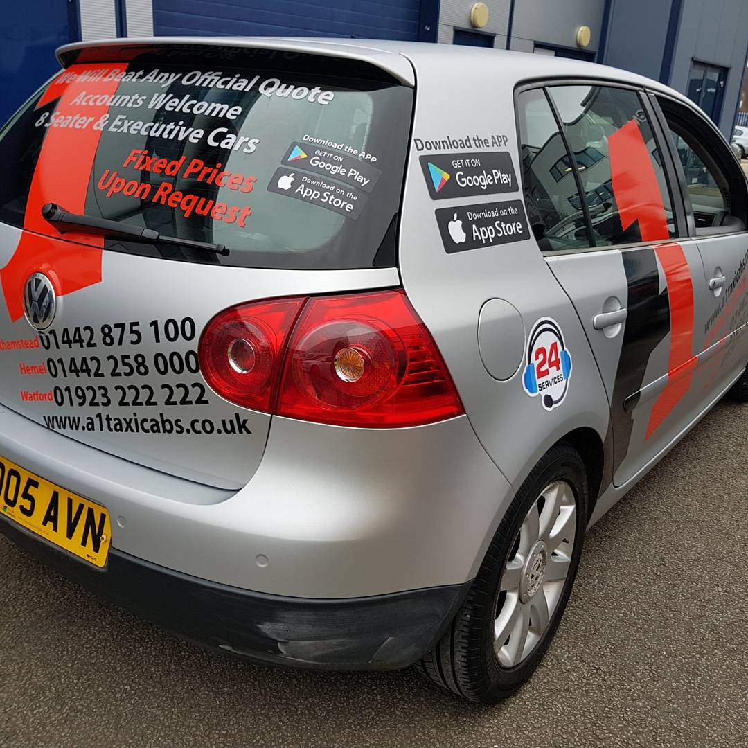 signfirm's tweet photo. Full wrap just completed on this VW Golf. Turned car from blue to matt metallic silver with overlaid cut vinyl https://t.co/wVgH7gkVDU