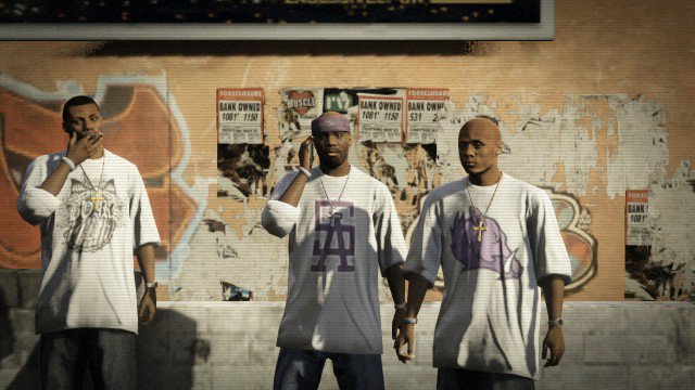 Stretch: lately the FIB is watching us a lot, it makes me angry to be watched so much! gang 1: Yes black! calm down, I have no fault! gang 2: I swear I'm going to kill that idiot Steve sucks cocks Haines