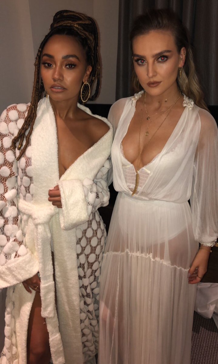 LittleMix's tweet photo. How stunning do our girls look? 😍😍😍 #BRITs2018 LM HQ x https://t.co/yfQP0xI3yF