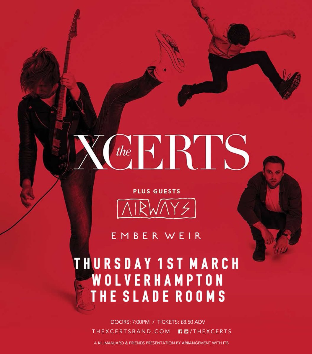 emberweir's tweet photo. buzzed to announce we're opening for @thexcerts next week, collectively, one of our favourite bands 👌🏻 tickets at https://t.co/mPKM4MlUwK https://t.co/SH7CUKmC1n
