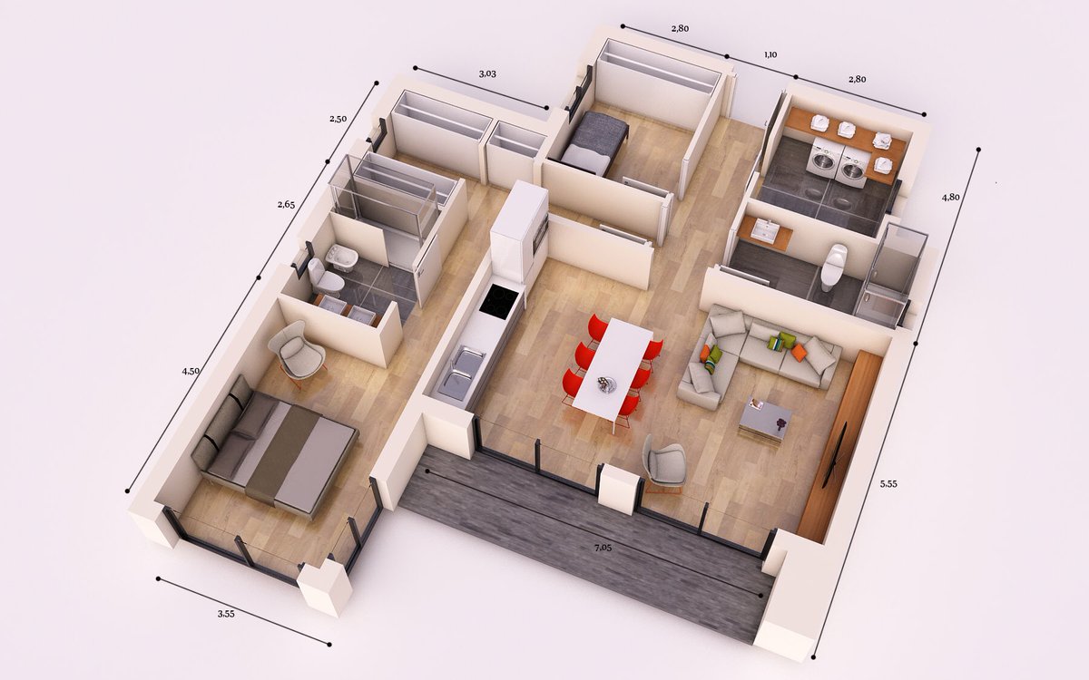 dona_casa's tweet photo. Casa a medida modelo BERNIT 100 m2 , desde 900€/m2               Financiacion 100%!                          Construimos por toda España        https://t.co/FYnacpElj0 https://t.co/p5fnRlUKnT