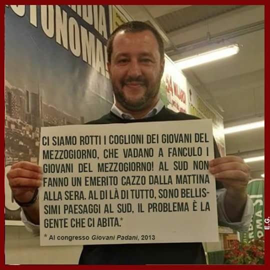 StinaInzaghi's tweet photo. @GiannoloLuca @matteosalvinimi Io sono di Rieti nel Lazio, ma questo non lo dimentico!
È semplicemente imbarazzante, me fà pena!
Sono spaventata che ci sta chi gli da retta🙈 https://t.co/VHRQHKrrvP