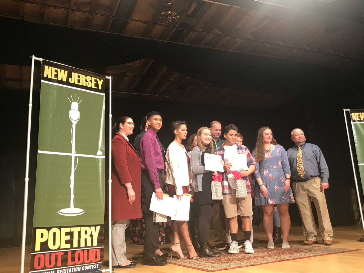The <a href="/NJPOL/">A</a> Region 2 Contest was a success! Samantha Brandt, from Cedar Creek High School and Joel Vazquez-Juarbe, from Mainland Regional High School will be advancing to the State Level contest! Congratulations to everyone who participated! #NJPOL #PoetryOutLoud #ArtsEdNJ
