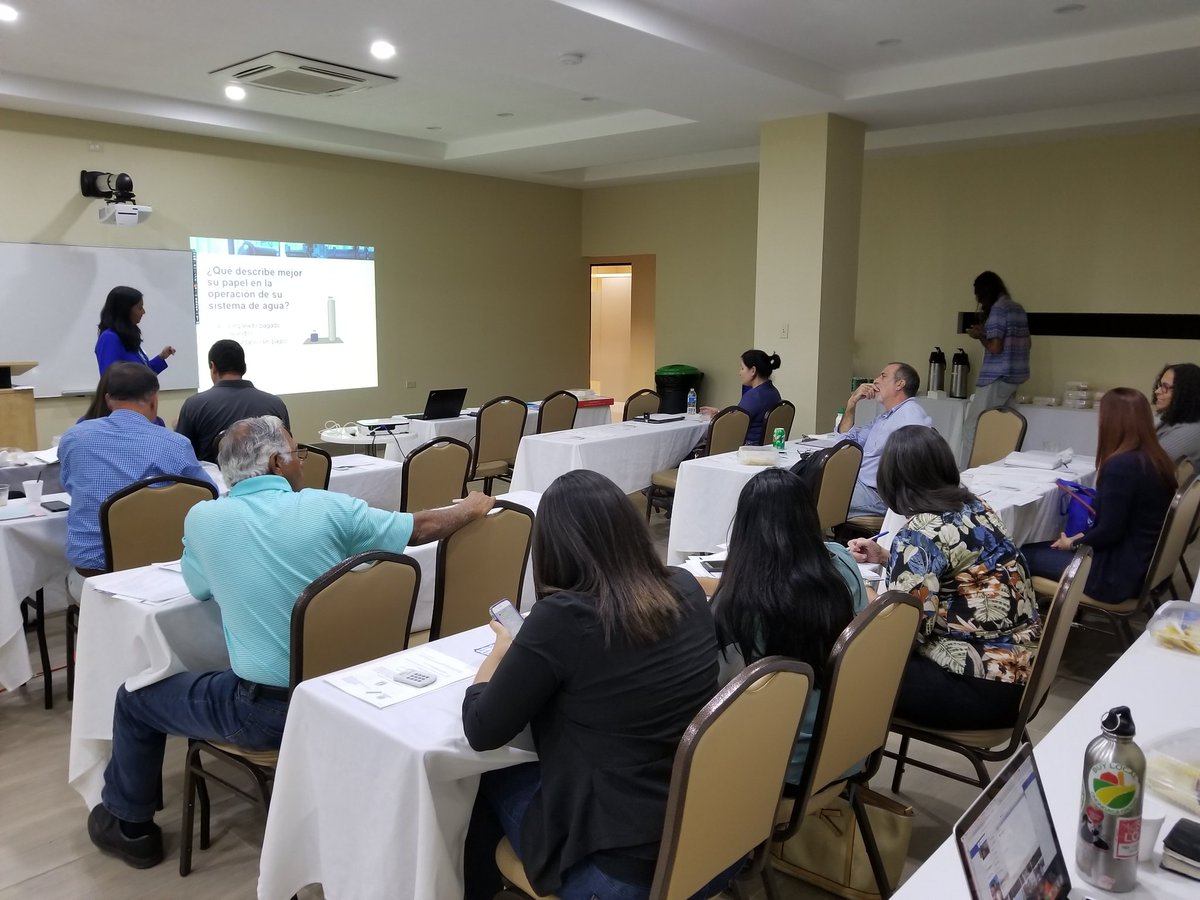 StaceyIB_enviro's tweet photo. Good workshop last night in Mayaguez with #NonPRASA folks sharing challenges and solutions for #smallwatersystems in #PuertoRico after the hurricane @EFCatUNC https://t.co/ZPpZInFTkH