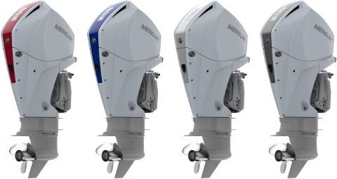 Mercury marine’s all new V6 four strokes.