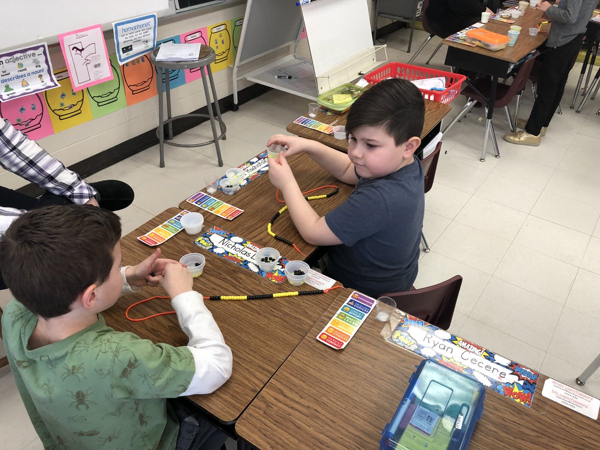 KGeorgesRBTS's tweet photo. The creation of visual number lines with the help of Mr. Henkel and Mrs. Faller @RobertsvilleES https://t.co/yHEiavGqBG