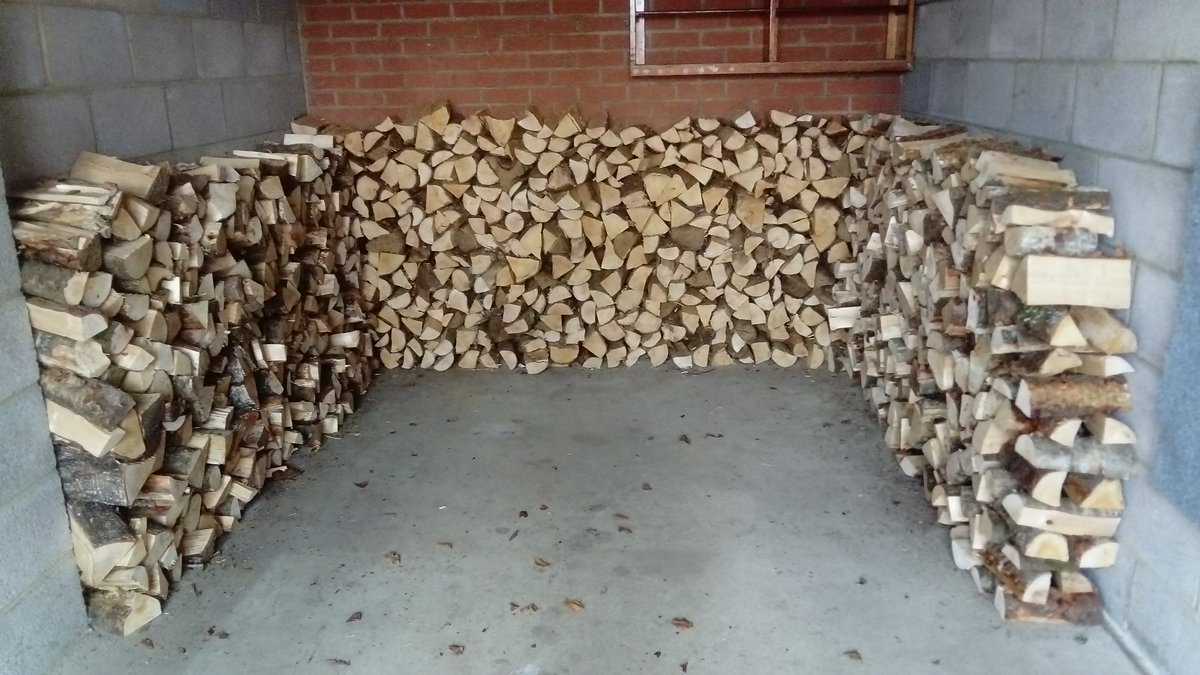 Why buy kiln dried when you can get beautiful seasoned firewood from our local woods.. Delivered &amp; stacked for free