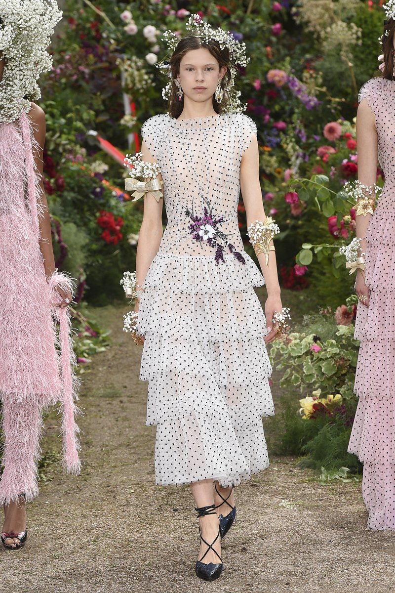 rodarte polka dot dress