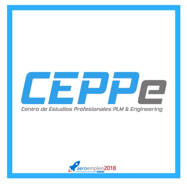 Aero_Empleo's tweet photo. Y seguimos anunciando empresas. No podía faltar en #Aeroempleo2018 la empresa @CEPPe_ . Formación y especialización en el ámbito de la tecnología y la ingeniería. Contaremos con ellos un año más como entidad promotora.
#EmpleoYDiversidad @aeroespacialUPM https://t.co/FV8SYXoW8M