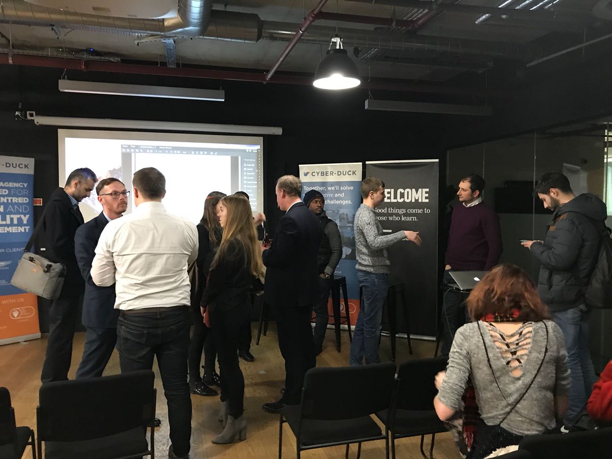 cyberduck_uk's tweet photo. Thanks to everyone who came to the #DigitalPond tonight. And thanks again to our amazing speakers, @danny_bluestone, @dfarquharson1 and Rebecca Turner. We'll be back soon with more insights from the Pond https://t.co/fQexGqyaQ3