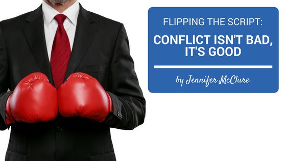 New post on my blog! 

You may think conflict at work is something to avoid. 

But, you would be wrong. 

Flipping The Script: Conflict Isn’t Bad, It’s Good buff.ly/2GAp4qT