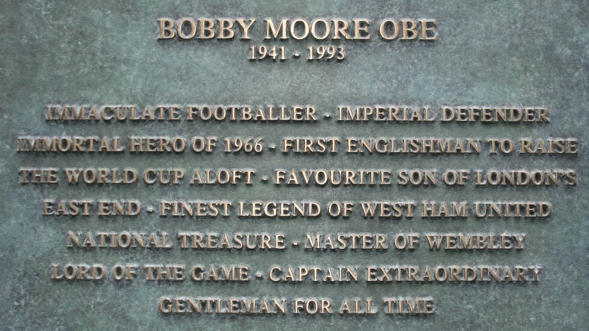 England's tweet image. 25 years have passed since we lost our #WorldCup-winning captain, Bobby Moore. He was just 51.

His legacy lives on in the @BobbyMooreFund, which is The @FA's official charity partner: the-fa.com/dSDxsg