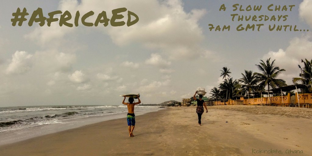 rharwood17's tweet photo. Join us for another #AfricaEd slow chat anytime today. We'll be discussing #authentic learning. Bring a friend. #ZAEdu #coetail #AISQ8chat #kicslearns #ICSAddis #ETCoaches https://t.co/1Rn5LhrmYh