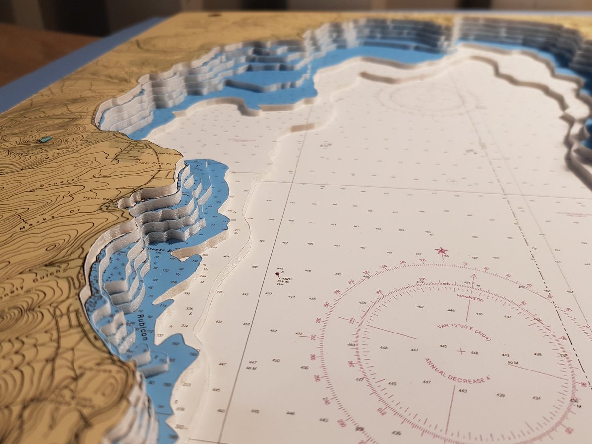 Lake Tahoe Navigation Chart