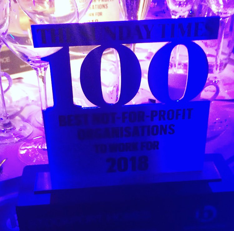 StockportHomes's tweet photo. Celebrating 9 years in @thesundaytimes @bestcompanies Top 100 NFP organisations to work for! #BestCompanies2018 https://t.co/rVjA2wcbT5