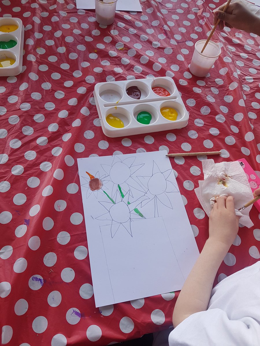 mspowertramore's tweet photo. We were inspired by Van Gogh today https://t.co/Z0Vgp8xQyB