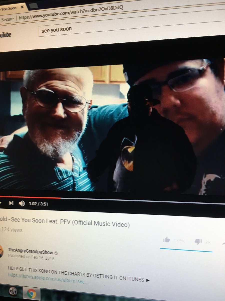 diggers_grave's tweet photo. This is a sad but yet a strong song! I love it @Lyricoldrap your dad is a legend who will never die he’s looking down at us right now smiling and he loves all of you and his youngins! RIP @TheAngryGrandpa we will all see you soon! https://t.co/ElR3g7hhwq