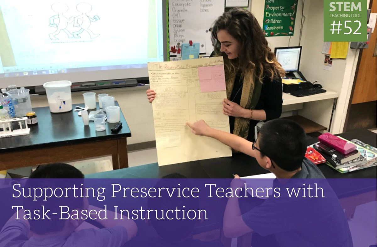 philiplbell's tweet photo. PLS RT #NGSSchat—Our colleagues with @NGSSMentorTeach developed this fabulous NEW @STEMTeachTools on how to engage preservice teachers in 3D task-based instructional planning, enactment & reflection. The approach & templates are broadly useful… https://t.co/THG4z2eli5 https://t.co/FtXb1qj1pC