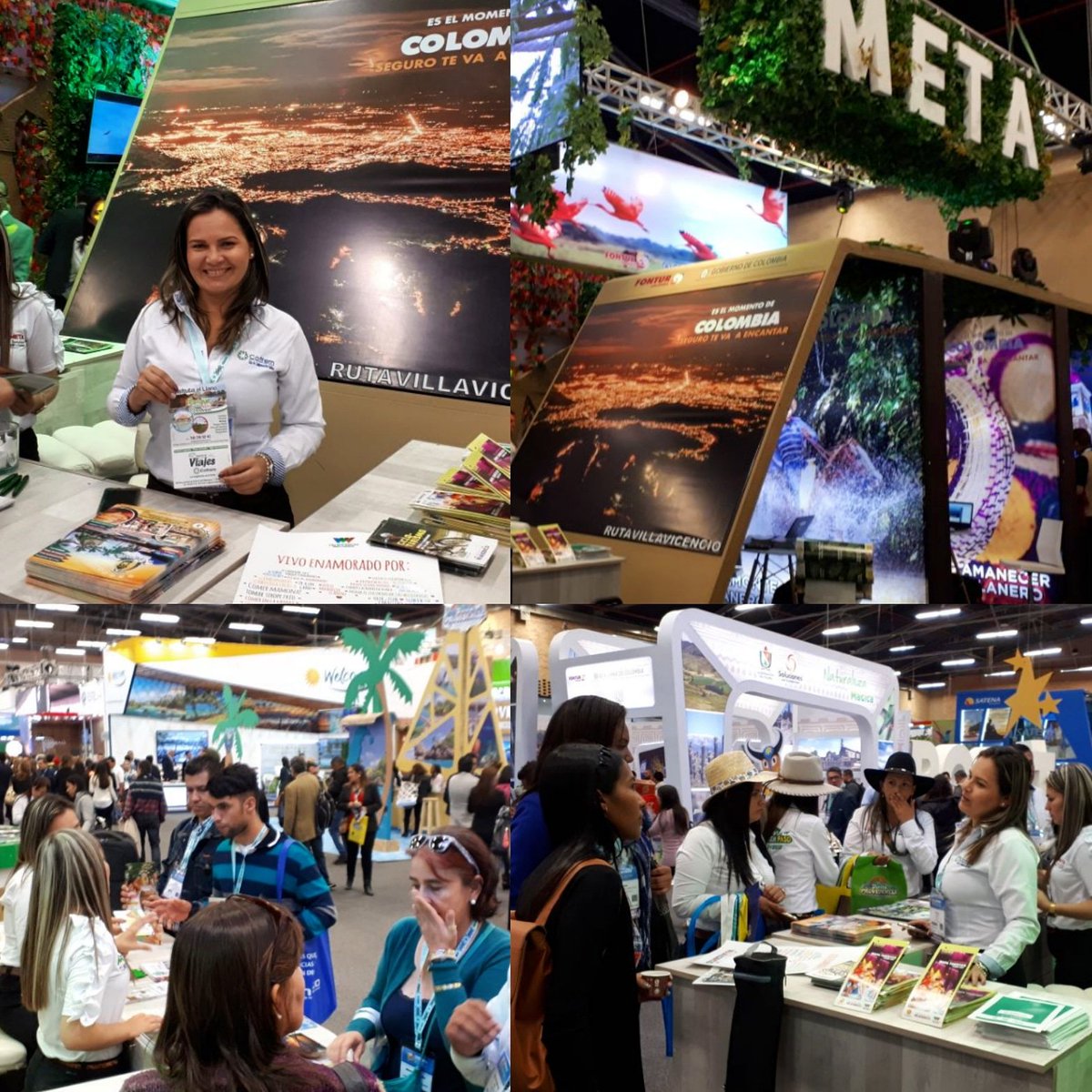 CajaCofrem's tweet photo. #AEstaHora Cofrem presente en la Trigésimo Séptima Vitrina Turística @AnatoNacional ✅
Promocionando nuestros Centros Vacacionales #Yurimena y #ParqueAriari 🍃 https://t.co/sOQus1SaHc