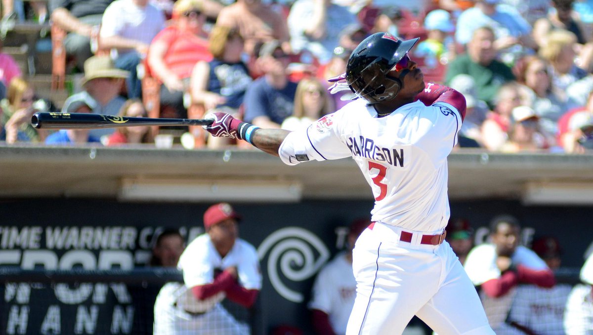 Marlins's tweet photo. The makings of a five-tool player and a middle-of-the-order threat. 💪

Meet outfield prospect Monte Harrison, who's being referred to “one of Miami's most talented, young players”: https://t.co/eLMmSv5Zuz https://t.co/9LUb3g6itt