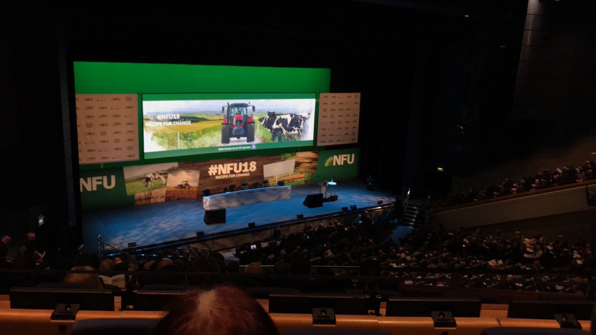 What a great two days at #nfu18 👍🏼So proud to be part of a great organisation who puts the interests of its members who are #ProudToProduce first and works so hard all year round to #BackBritishFarming. Now it’s back to the night watch for #Lambing18 🐑