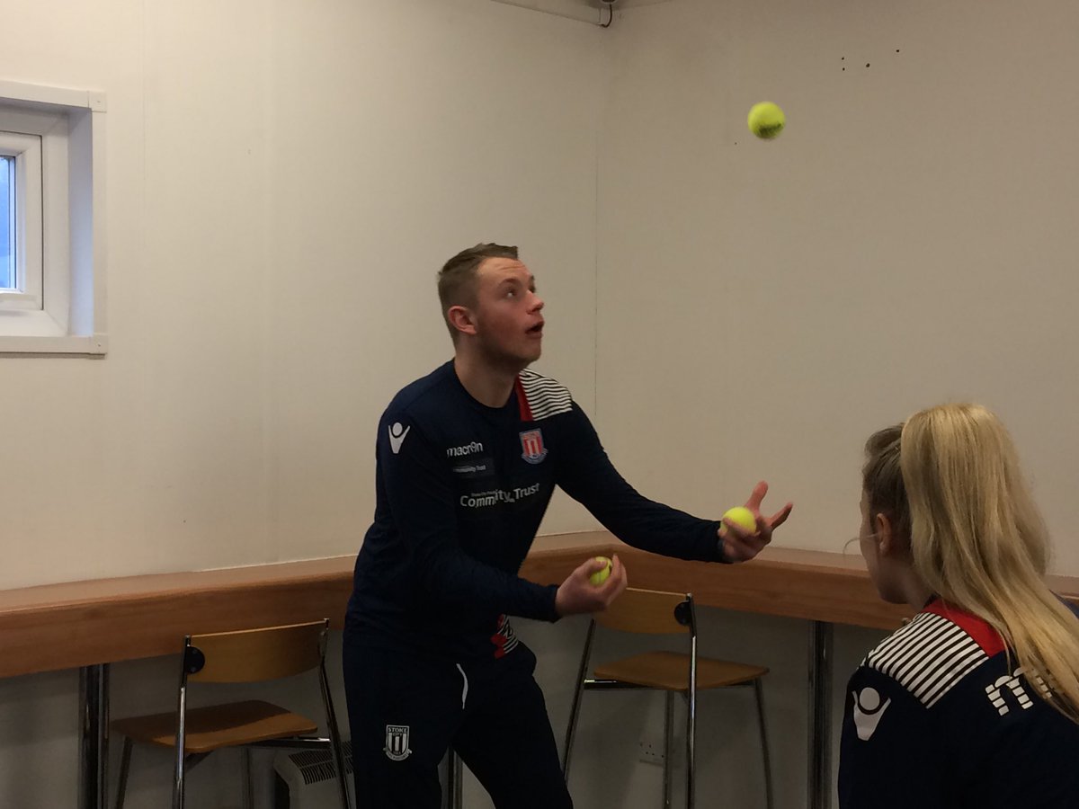 Good first two days delivering Level 2 @StokeCity_CT with apprentices. Also enjoyable working with children from football camp for practical parts of the course #realitybasedlearning