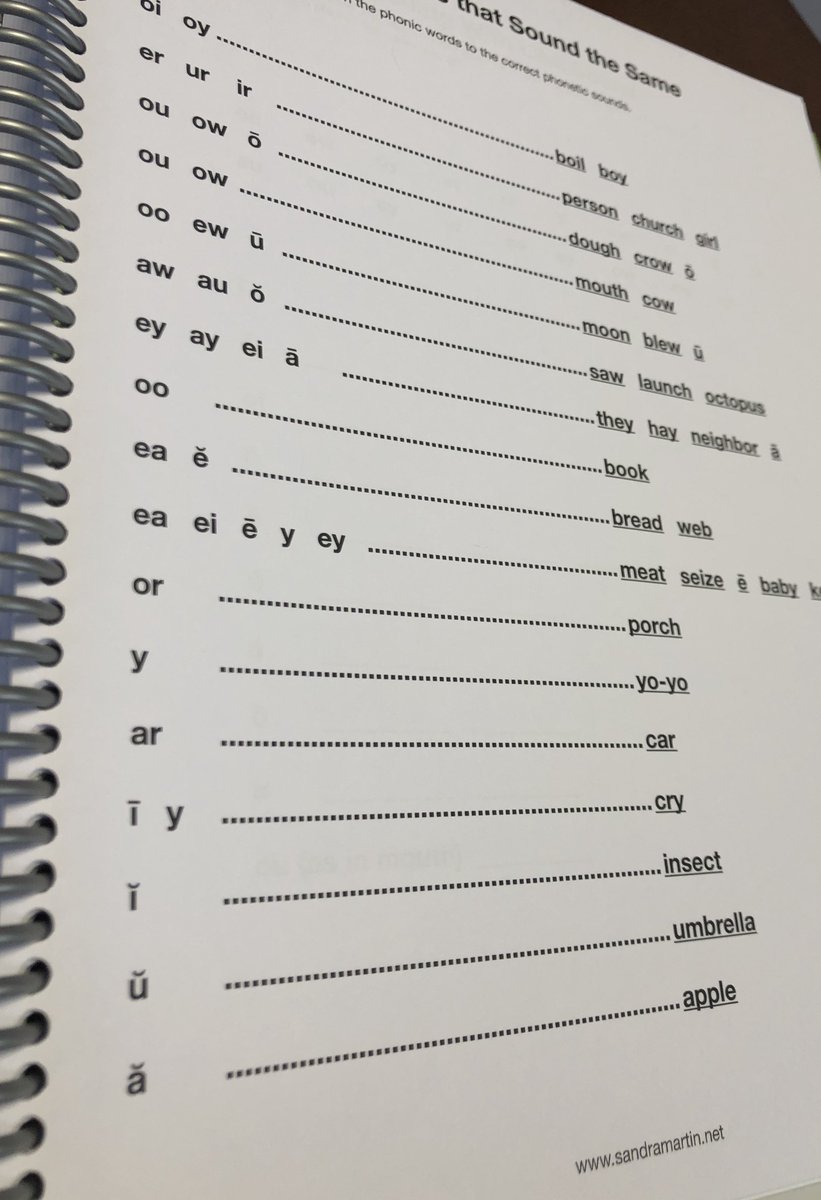 SpecialtyEDU's tweet photo. Can your students spell? ... When students successfully commit the sound-symbol relationships of #reading to memory (in other words, able to read isolated sounds), #spelling of the individual phonic sounds develops. ALL can improve their spelling with systematic instruction. https://t.co/Wii34sUPD6