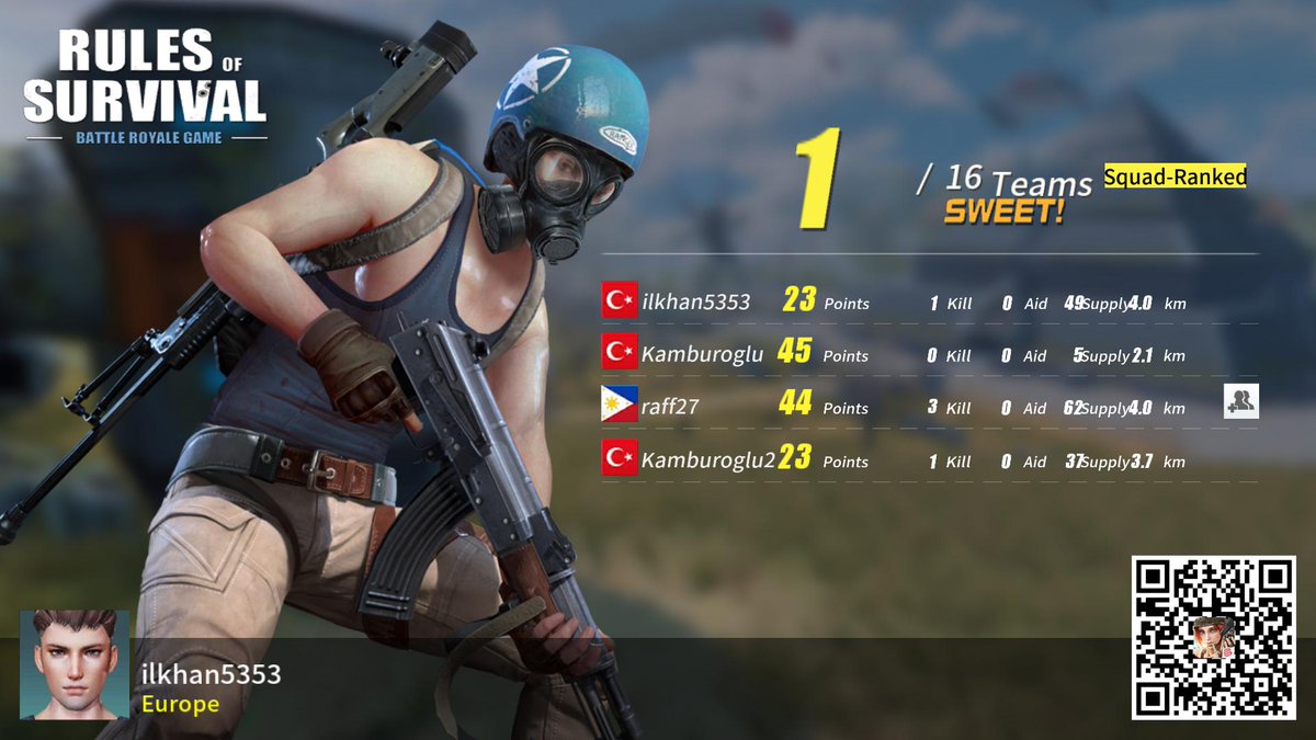 IlkhanKc's tweet photo. #RulesofSurvival https://t.co/OjMUWABPhx