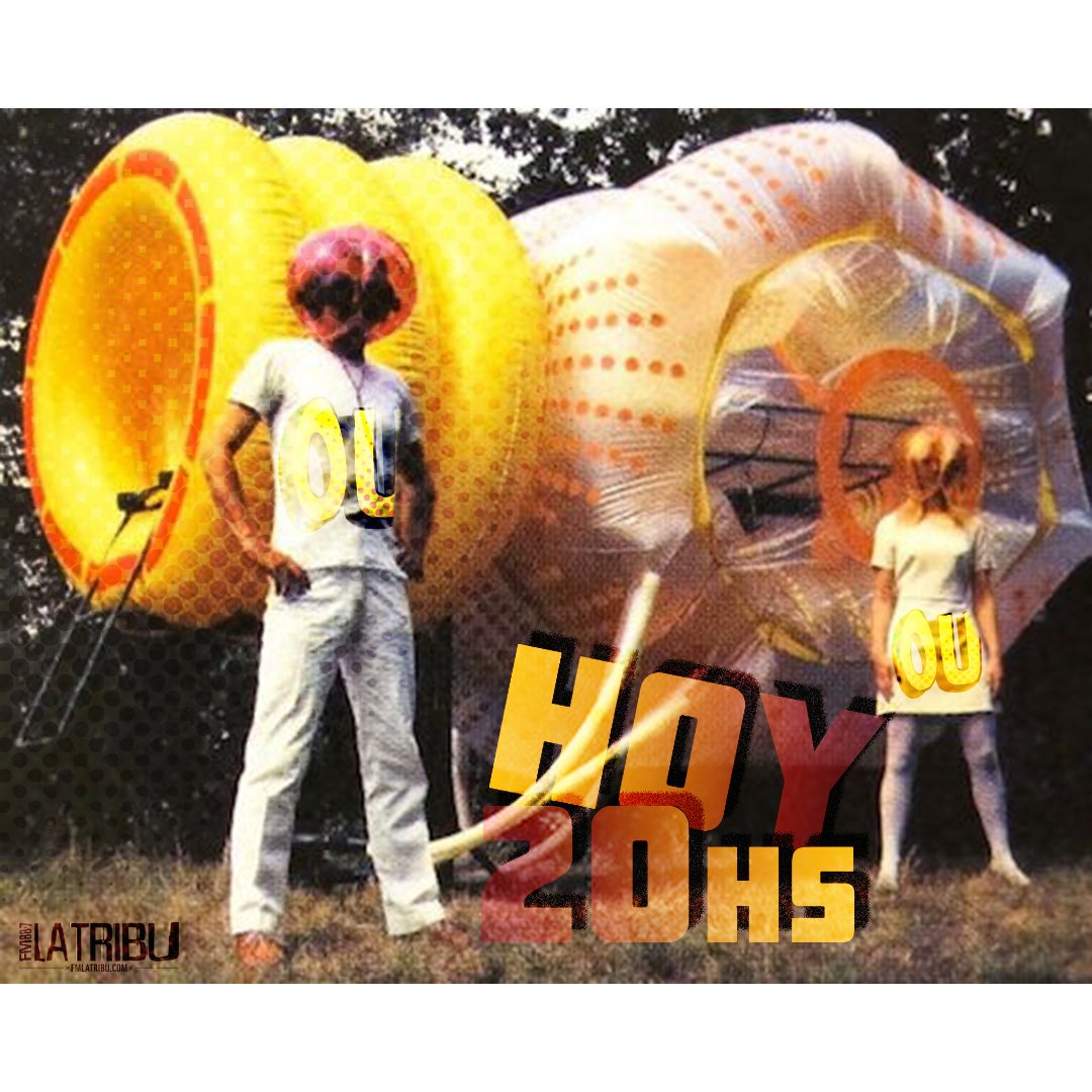 Escuchanos #HOY de 20 a 22 por fmlatribu.com/envivo/
<a href="/fmlatribu/">LA TRIBU</a> 
#Arte #Cultura #MúsicaEnVivo #Plástica #ArtesPlásticas #Reseña #Libros