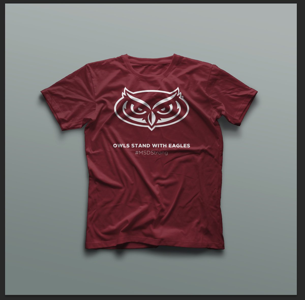 FAUHighSGA's tweet photo. #MSDStrong 🦅 Shirts will be on sale starting TOMORROW and will end FRIDAY at Open Mic Night🎙
All proceeds will go to the victims and their families❤️ #spreadthelove

Use the link in the bio to preorder🔝🔝 https://t.co/yAjwDUvlPa