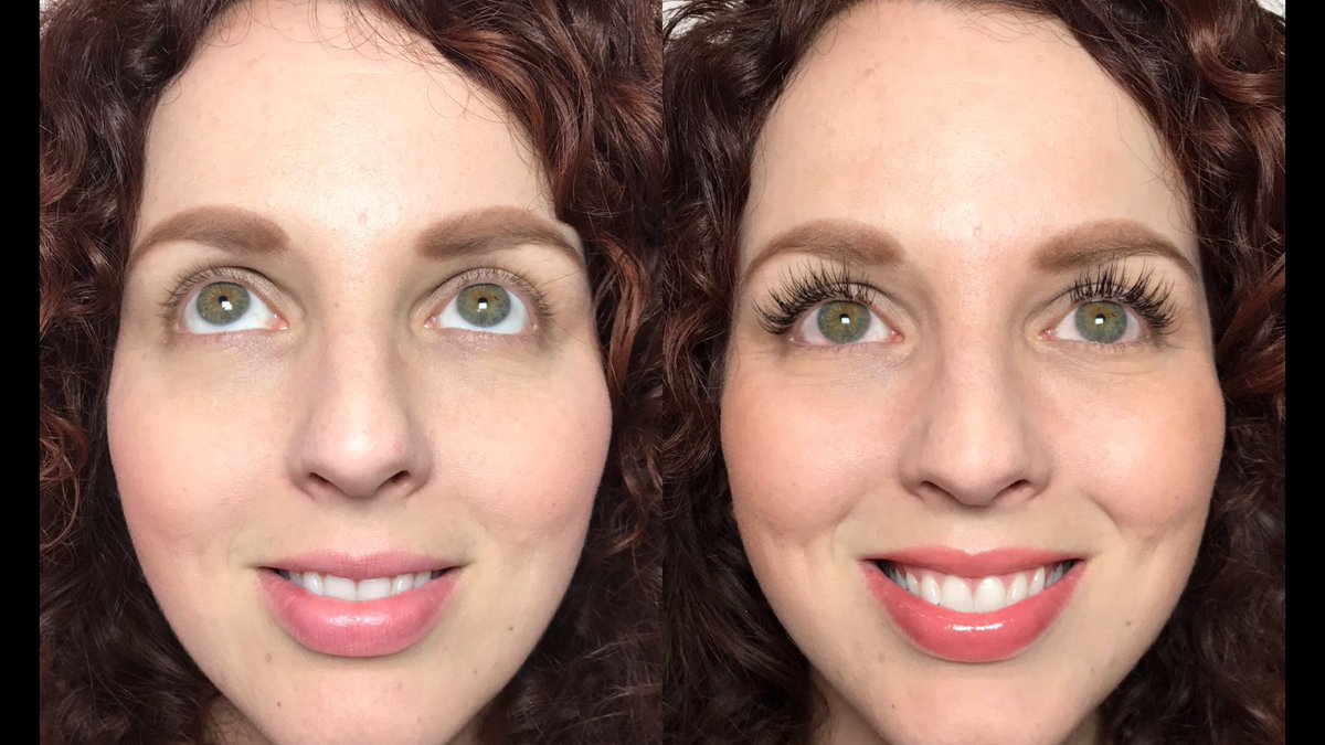 SkinByRachel's tweet image. A before and after using @NovaLash. Below, my client Shana with 3 different lengths creating a natural look. Lash deal coming soon! 💋❤️