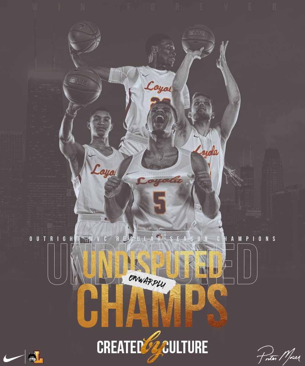 Final: The #Ramblers are the outright regular season @ValleyHoops CHAMPIONS! #Loyola defeats SIU 75-56! Clayton Custer finishes with 16 points followed by Aundre Jackson with 15 and Cameron Krutwig with 14! #OnwardLU #MVCHoops