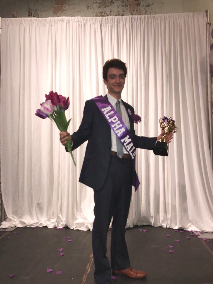 UofSCSigEp's tweet photo. Congrats to brother Austin Graham for winning the AXO Alpha Male Competition benefitting Domestic Violence awareness! @AXOUSC https://t.co/ZylNV4RBmP