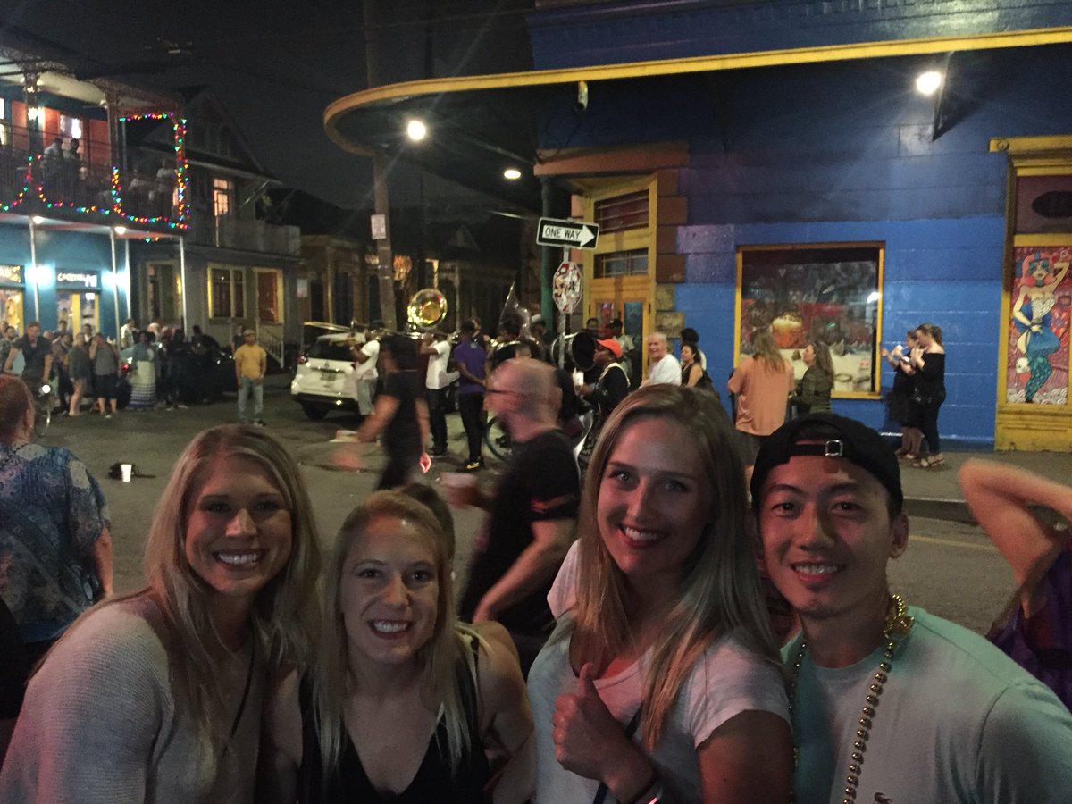 vinnydisme's tweet photo. @ATSUDPT Live bands on Frenchman street! #atsudpt #aptacsm https://t.co/BMsbmSjziy