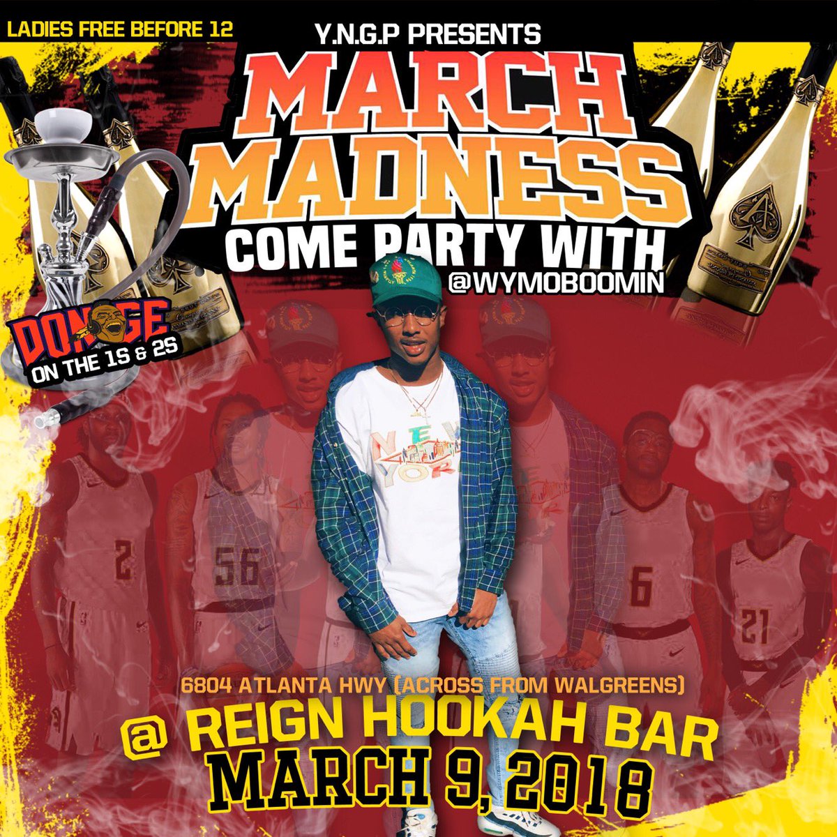 eightysixerr's tweet photo. Yall come turn up with me on March 6th!#ClubReign https://t.co/8gvOoEpSN4