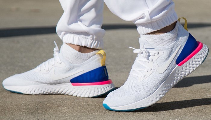 longitud Bigote falta de aliento Kicks Deals on Twitter: "👀 @champssports with a 🔥🔥 look at the white/racer  blue-pink blast colorway for the Nike Epic React Flyknit, available  tomorrow (2/22) at 10 am ET. https://t.co/riE6iUr0jg" / Twitter