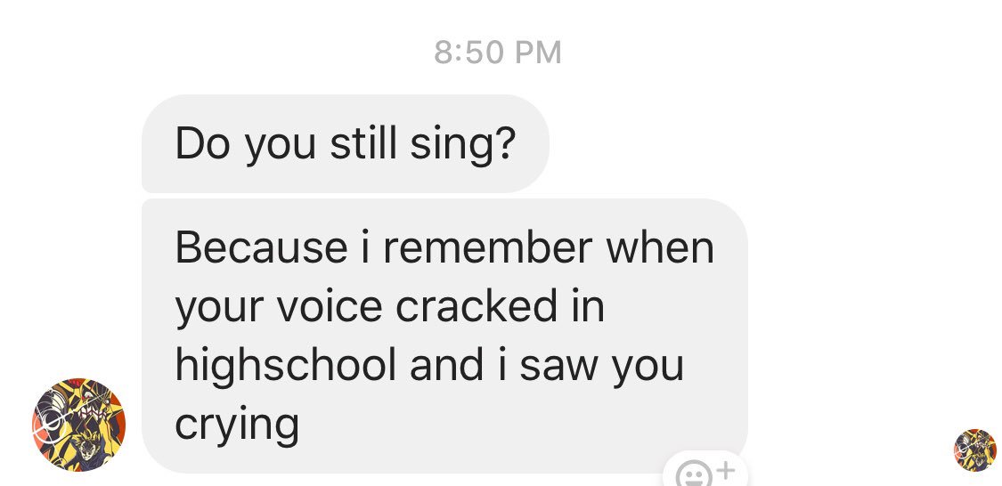 A message I just received from a kid I went to high school with. I do not remember speaking more than 8 words to him my entire time in high school. For the record, I don’t recall this ever happening but I wish it did