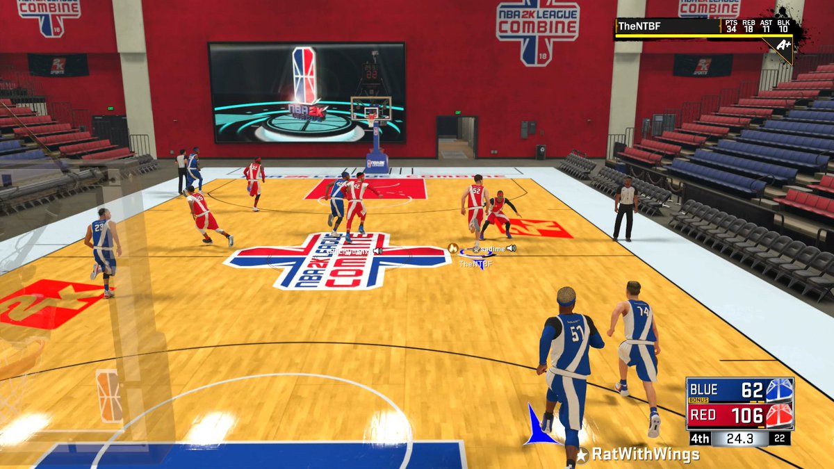 NickTheBullsFan's tweet image. QUADRUPLE DOUBLE WITH BLOCKS! THAT'S WHAT I DO! #2KDraftMe #NBA2KLeague #ProveYourself @2KLeagueMD