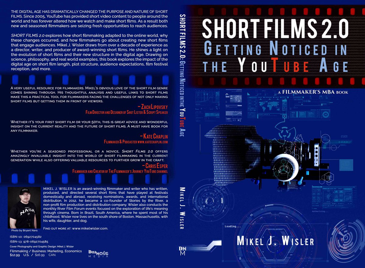 DoxaNousMedia's tweet image. We're sponsoring an event to promote one of our authors (@mikelwisler) and his book Short Films 2.0, part of our @FilmmakersMBA series. Here is Mikel to talk a little bit about what you can expect from the event. facebook.com/mikeljwisler/v…