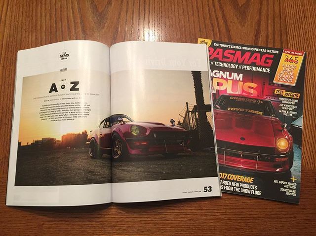Datsun_Garage's tweet photo. We see you your Work @dnicle @chasingjs. Keep it up and keep Datsuns on the road. Tag a friend. What’s in your garage? #supportyourfriends #chasingjs #datsungarage #datsun #240z #sr20det #pasmag #sema #workwheels #titanium https://t.co/ClkTn3LDdI https://t.co/XYRsg58MJR