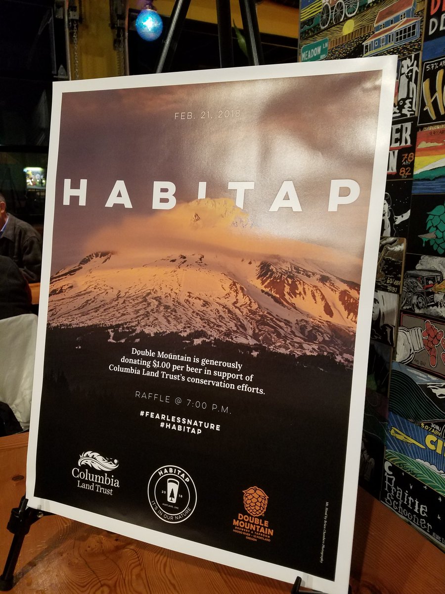 EricaMattison's tweet image. Happy to be here with @ColumbiaNature at @DoubleMountain supporting #LandProtection!