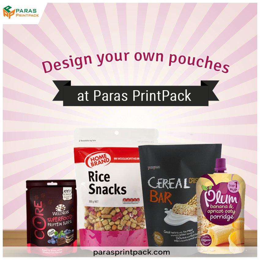 ParasPrintpack's tweet photo. Attractive and proper #Packaging of a product decides its success &amp; failures.

For more info visit- https://t.co/ZmImpRUF5t
#ParasPrintPack
#PackagingPouches 
#PouchManufacturer https://t.co/IT9rGMf2Lr