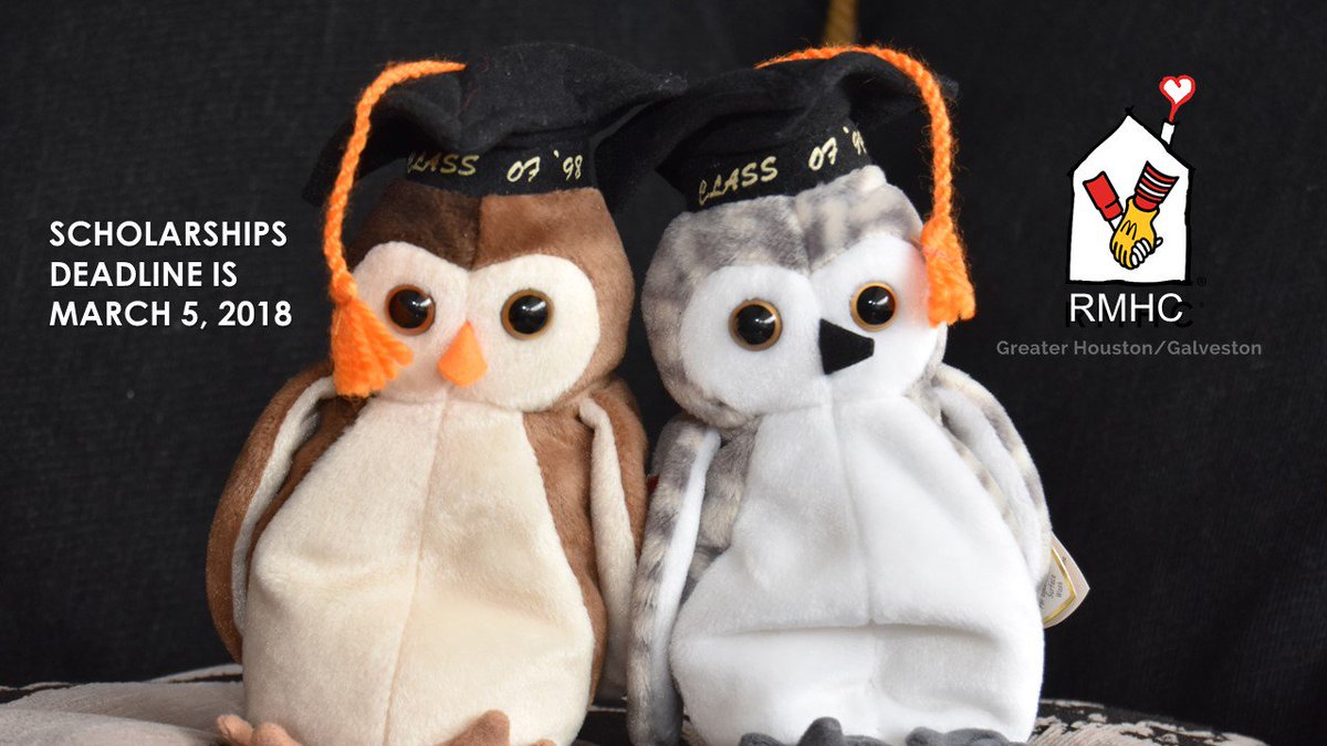 #RMHCGHG awards scholarships to high school seniors based on academicc achievement, community involvement, leadership and financial need. #RMHCGHG #Scholarship #Education #OurFutureLeaders
Deadline to Apply March 5, 2018
Apply today using this link: aim.applyists.net/Account/LogOn?… …