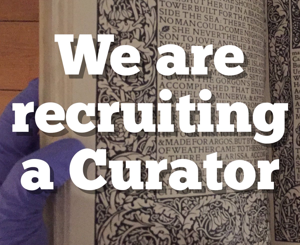 WMGallery's tweet photo. Would you like to work with our world class collections? We are recruiting for a new #curator #artsjobs Apply online: https://t.co/QNS99eOoOQ https://t.co/XDphvx8gD0