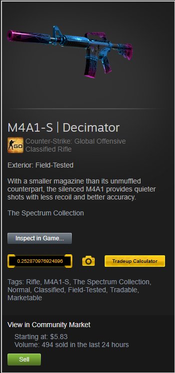 🎁M4A1-S | Decimator FT🎁$6.5 

▪️Follow me +@CSGOTorpedo + Retweet
▪️Keyword in stream: youtube.com/HelmHgaming/li…
▪️Tag a friend

⚡️#csgogiveaway