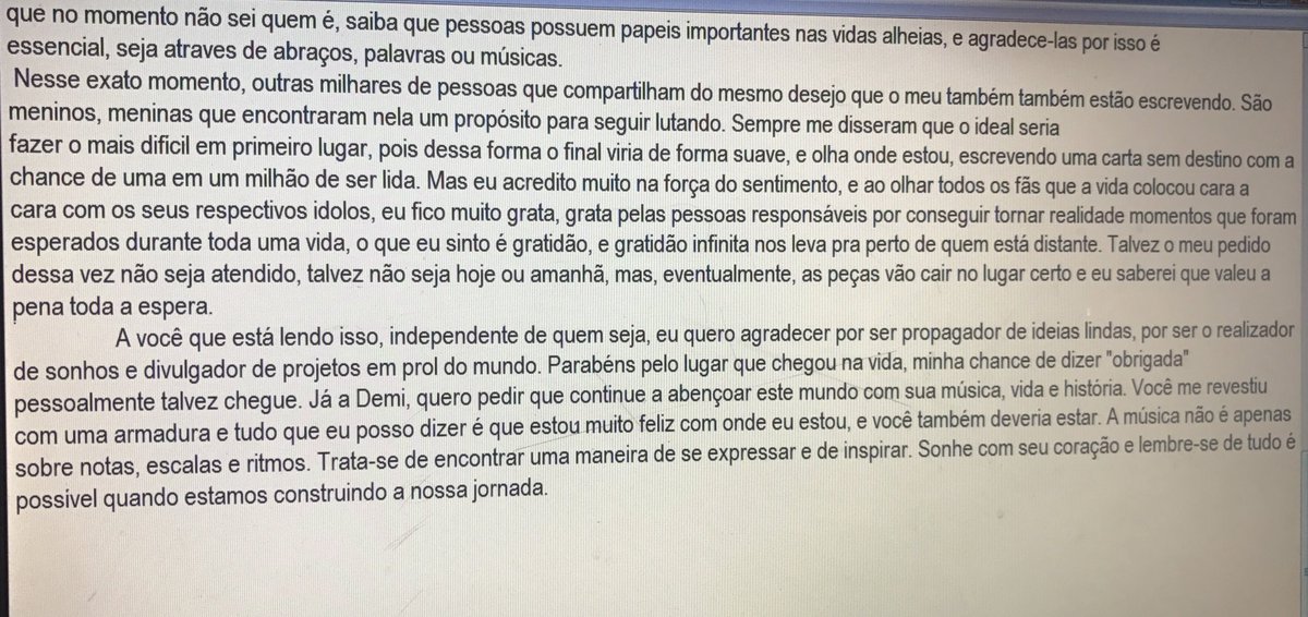 latingwbullocks's tweet photo. Por motivos financeiros, não vou conseguir ir ao show da mulher que mudou a minha vida! Mas, através de palavras eu consegui me expressar e dizer o quão importante ela foi/é na minha vida! Não vai ser dessa vez, mas quem sabe na próxima, nenhum sonho é irreal...... Com amor, Lara https://t.co/zV1oERGRZr