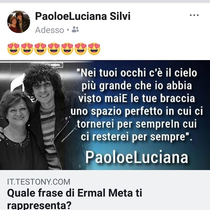 Luciana131263's tweet photo. Da Facebook..ho fatto il test..di nametest..un gioco di Fb..ihihih
#ridichetipassa
#testfacebook
#facebook
#Nametests
#ErmalMeta https://t.co/JefFHwikgz